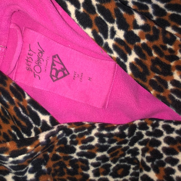 Betsy Johnson leopard robe - Picture 4 of 5